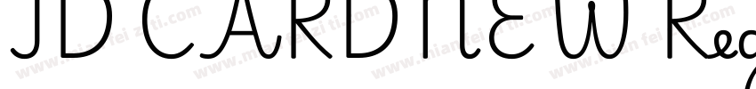 ID CARDNEW Regular字体转换